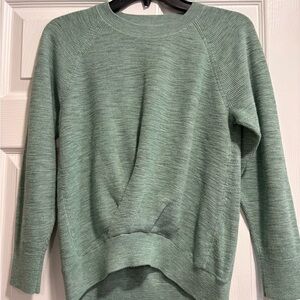 LOFT Sage Green Women's Crew Neck Sweater